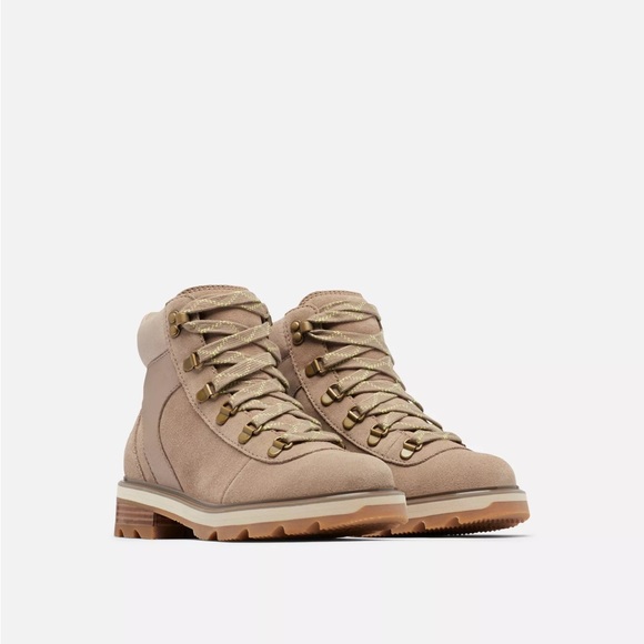 Sorel Lennox taupe hiker STKD boots - Picture 2 of 5